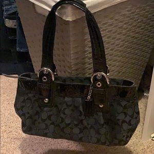 Beautiful Black Coach Purse